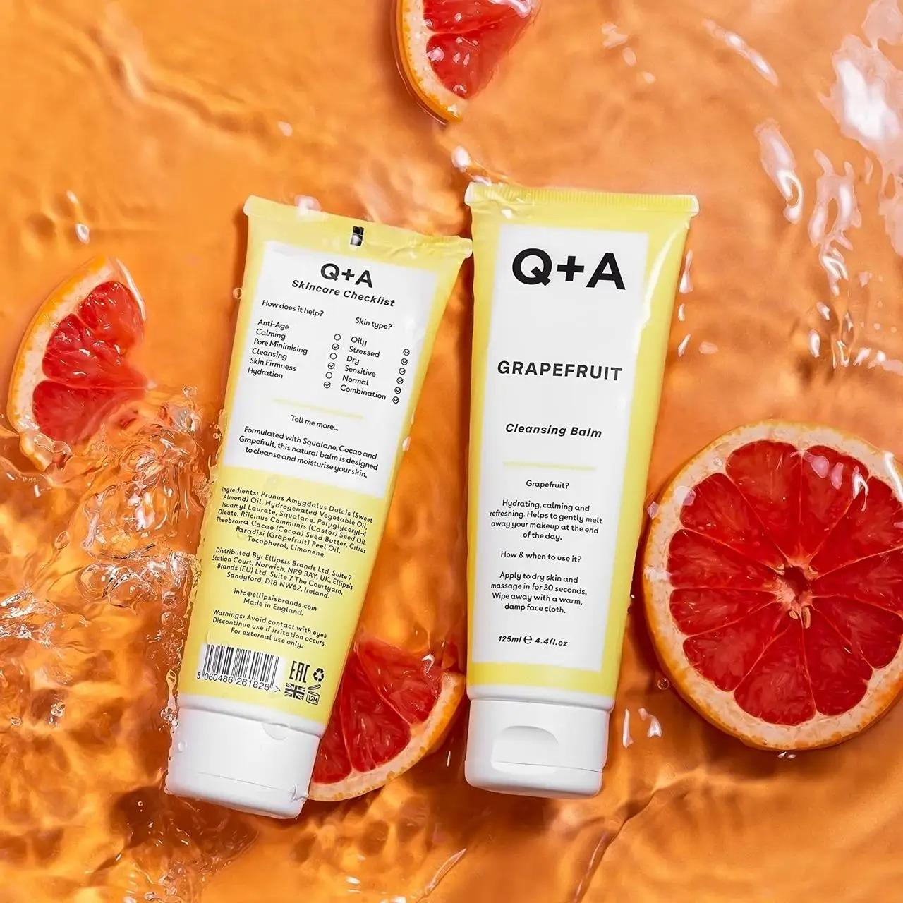 Бальзам очищающий для лица Q+A Grapefruit Cleansing Balm 125 мл (10376022) - фото 2