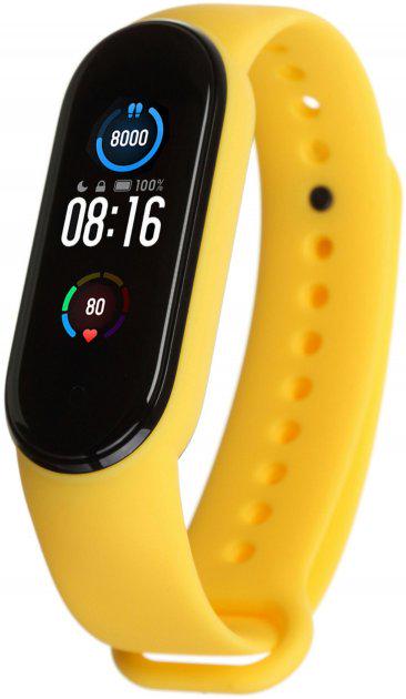 Розумний фітнес браслет/смарт годинник Smart Band M7 Yellow (7844293)