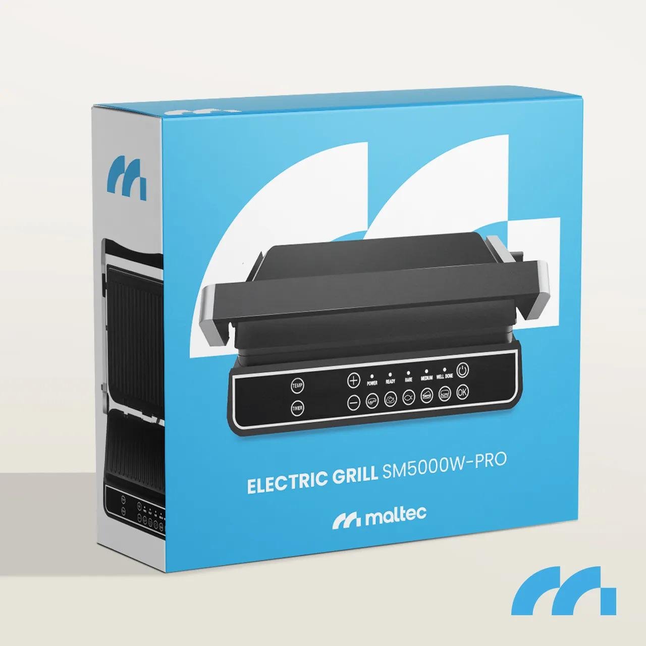 Електрогриль Maltec 2500 Вт (SM5000W-PRO) - фото 6