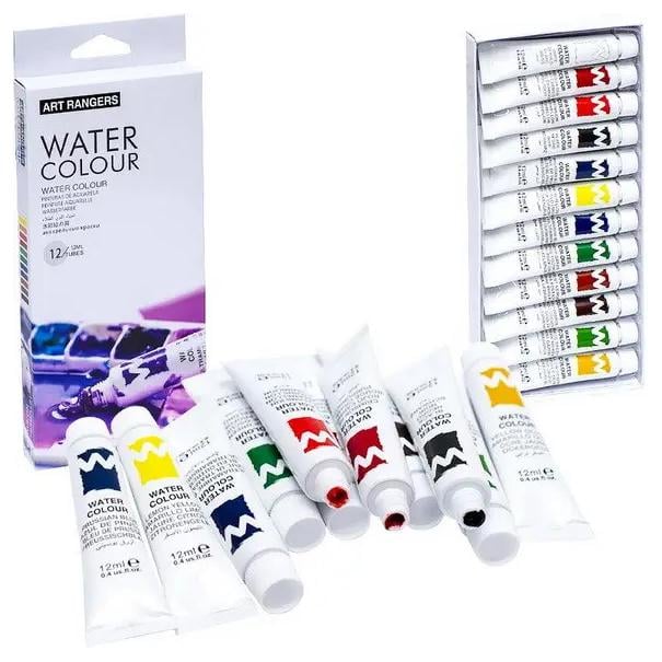 Акварельные краски для рисования ART RANGERs набор 12 цветов в тубах по 12 мл (PW31.12012) - фото 6