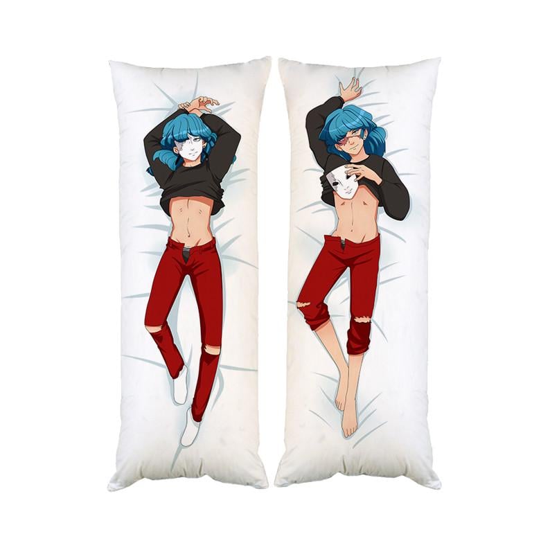 Подушка дакимакура Салли ФейсSally Face Крипипаста декоративная ростовая для обнимания 40x120 см (1834007653)