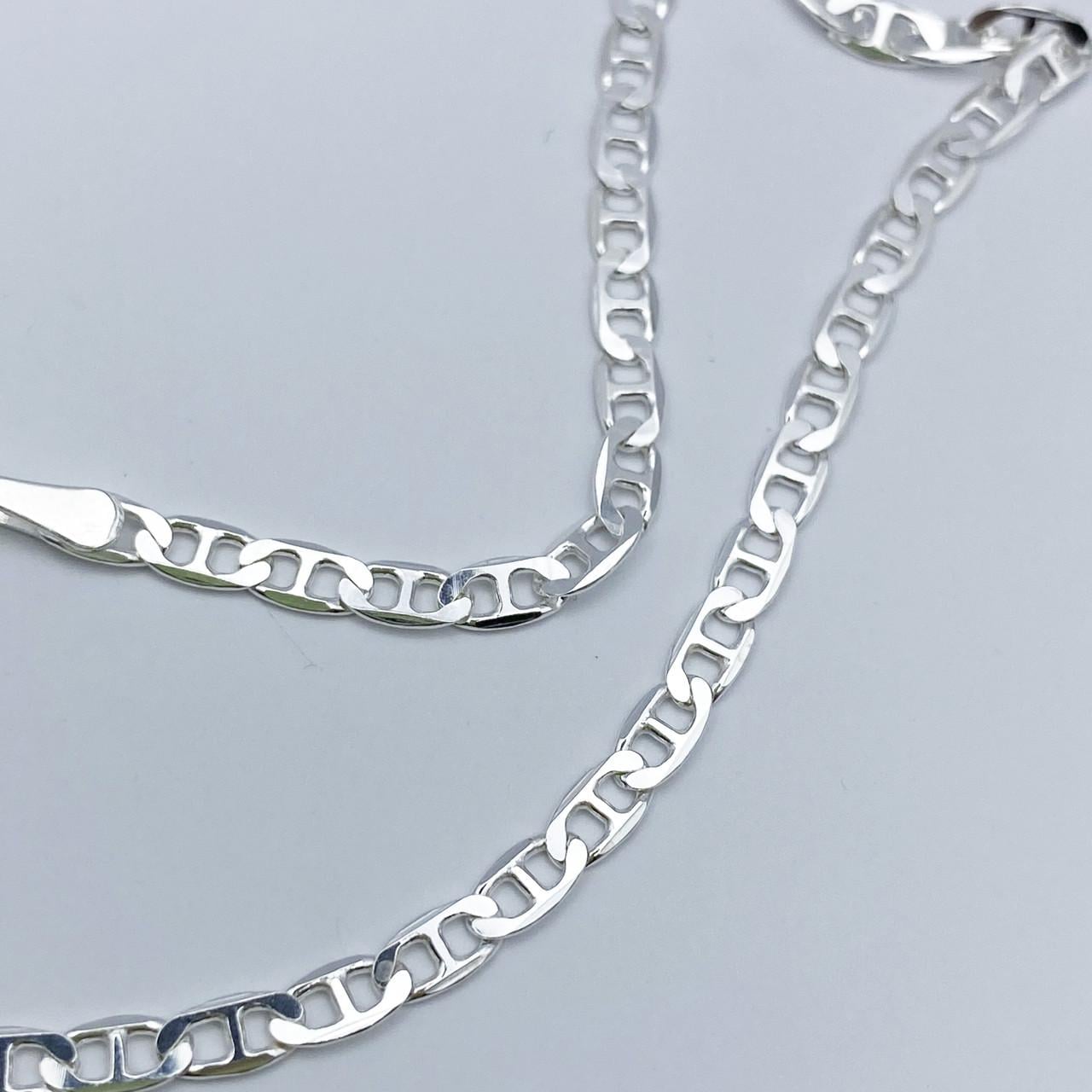 Цепочка серебряная Морской якорь 65 см 9,75 г