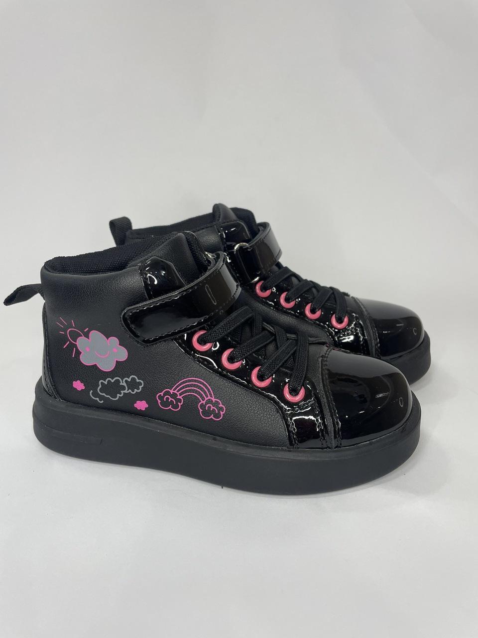 Черевики демісезонні Apawwa 3794/29 р. 29 18 см Чорний (31807714)