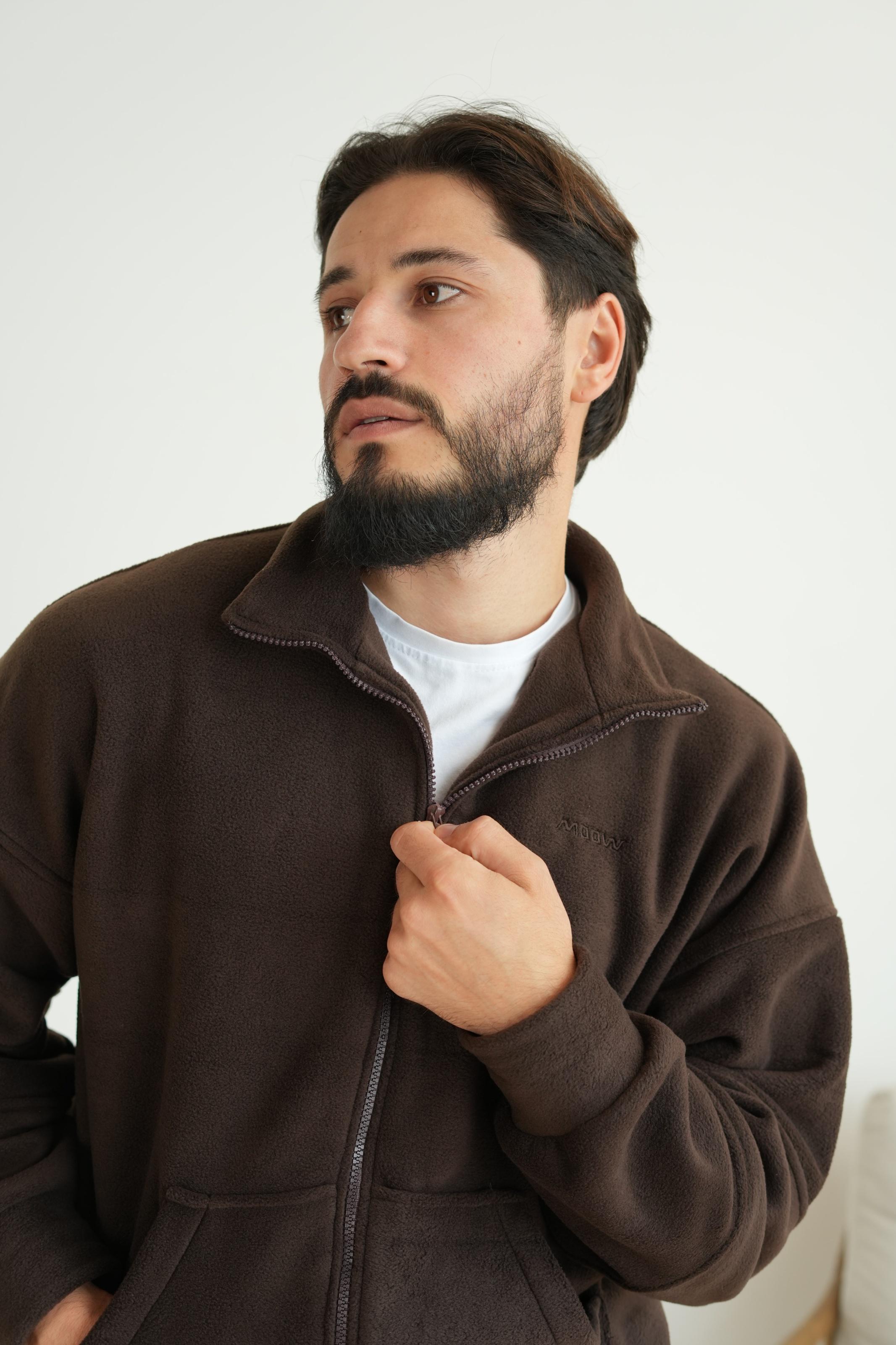 Костюм чоловічий флісовий CASUAL 3XL Шоколадний (10303XXXLm) - фото 9 Костюм чоловічий флісовий CASUAL 3XL Шоколадний (10303XXXLm) - фото 9