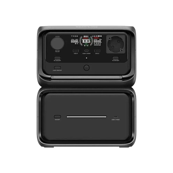 Комплект зарядной станции EcoFlow RIVER 3 Max Plus Wireless (17737)