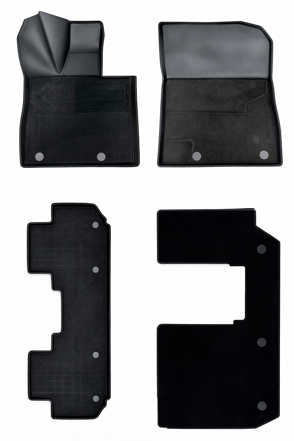 Килимки в салон для BYD TANG L Double Tufed Foot Pads (31073496)