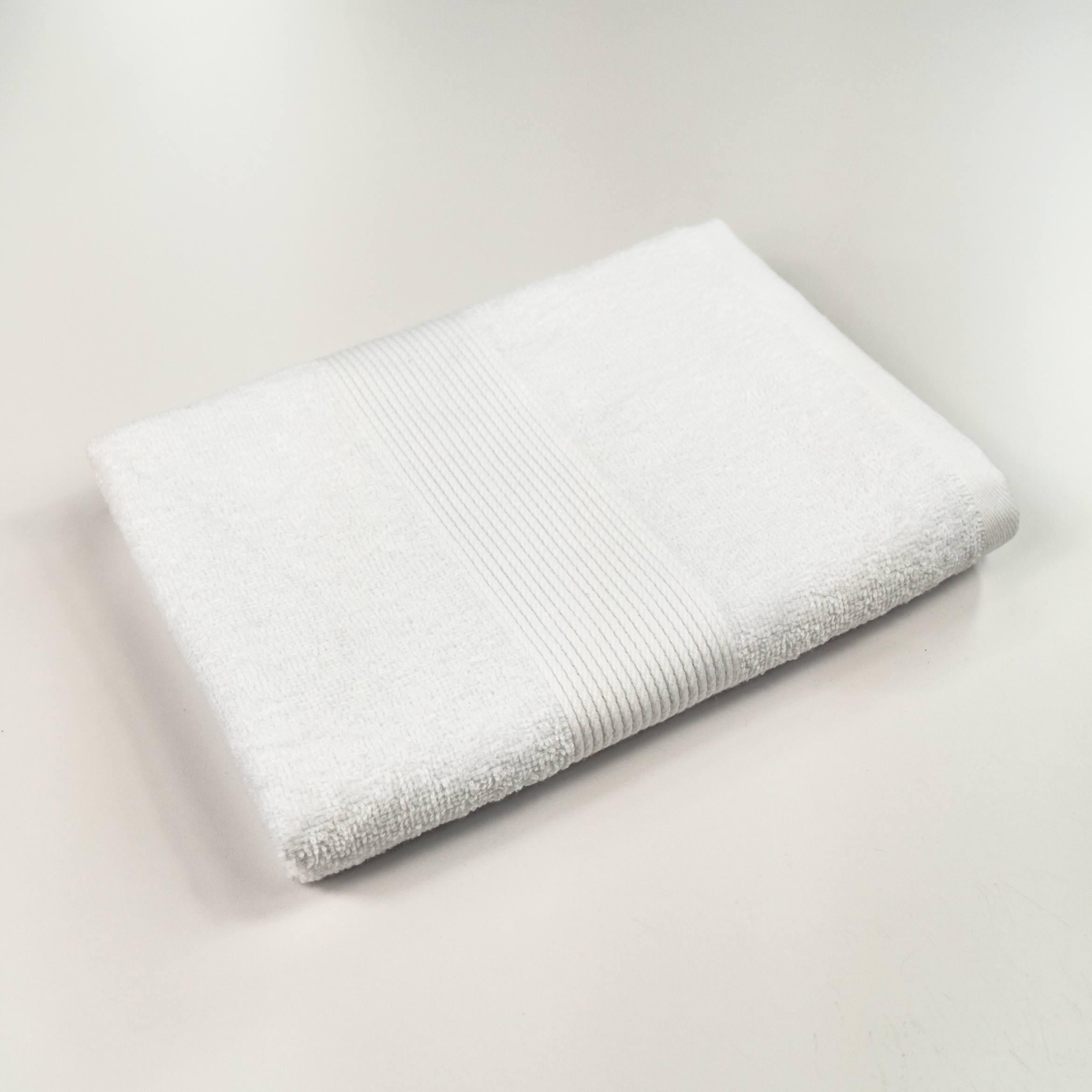 Полотенце для лица и рук GM Textile с бордюром 40х70 см Белый (400b-70-white)