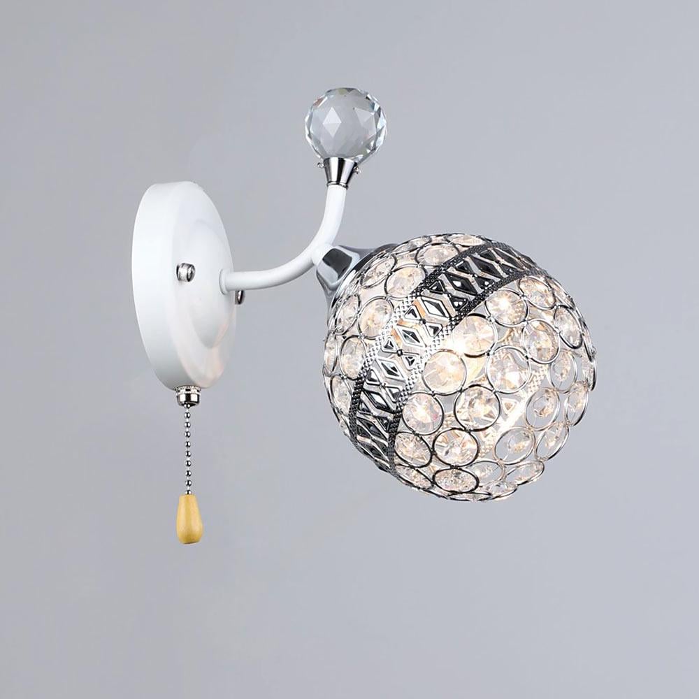 Светильник настенный Light House SRS-20492/1W WT/CR Белый/Хром
