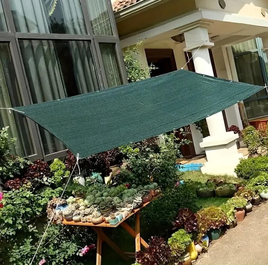 Сетка затеняющая 90% с люверсами 1,5х5 м. Зеленый - фото 6 Сетка затеняющая 90% с люверсами 1,5х5 м. Зеленый - фото 6