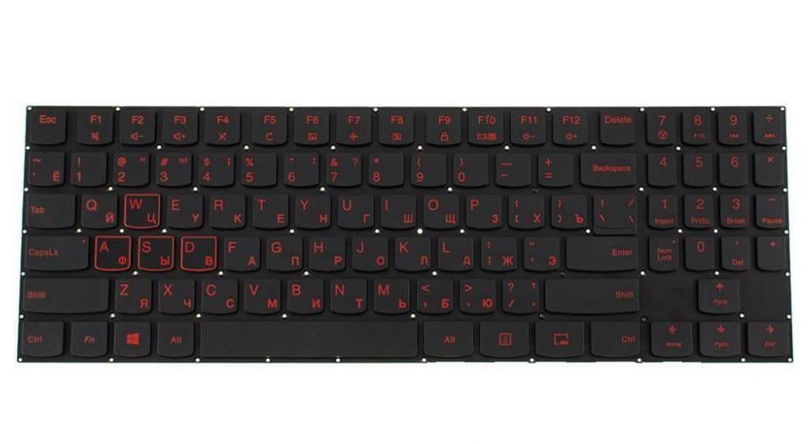 Клавіатура для ноутбука Lenovo IdeaPad Y520-15IKBA (182664) Клавіатура для ноутбука Lenovo IdeaPad Y520-15IKBA (182664)