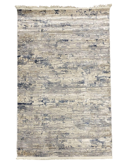 Ковер Saten 0326D 1,5х2,3 м Light Blue/Grey (5312-28)