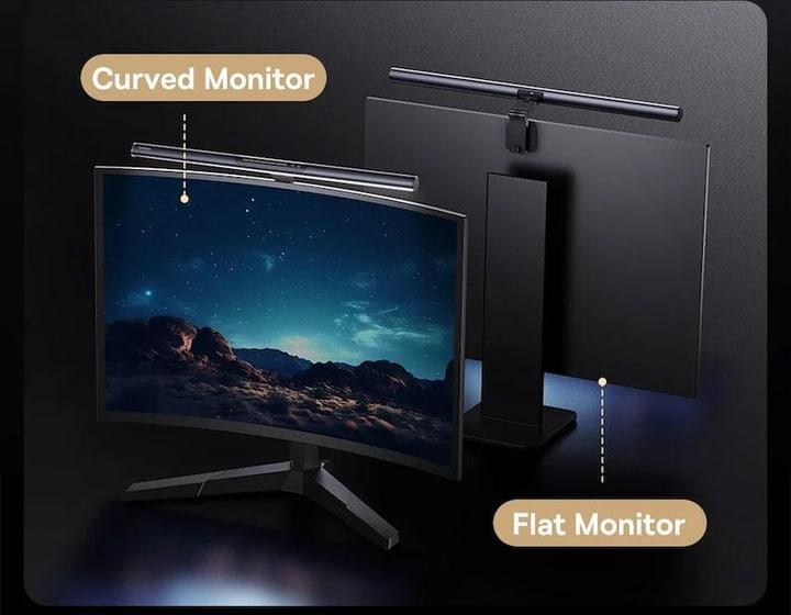 Лампа на монітор BASEUS i-wok 3 Series Asymmetric Light Magnetic Screen Light L10068500111-00 Black - фото 9