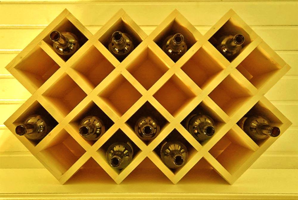 Полка для вина настольная Лунги Карри (Впс-012903)