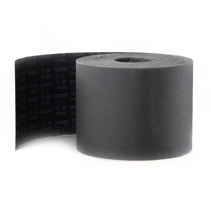 Бумага шлифовальная Apro тканевая рулон карбид кремния 200 мм x 50 м P120 (828175)