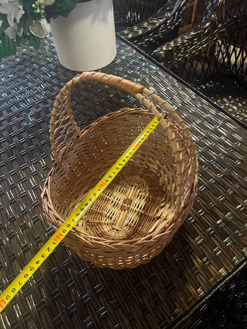 Корзина овальная подарочная Сімейний Затишок Коричневый - фото 8