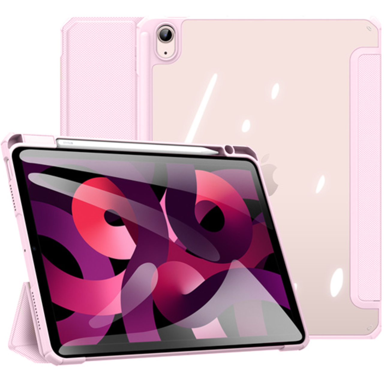 Чехол-книжка обложка Dux Ducis Toby Series Case With Pencil Holder for iPad Air 4/5 10,9 Pink - фото 5