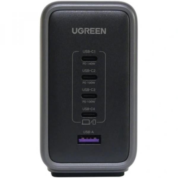 Зарядное устройство сетевое UGREEN CD333 Nexode 300W Grey (90903B) Зарядное устройство сетевое UGREEN CD333 Nexode 300W Grey (90903B)