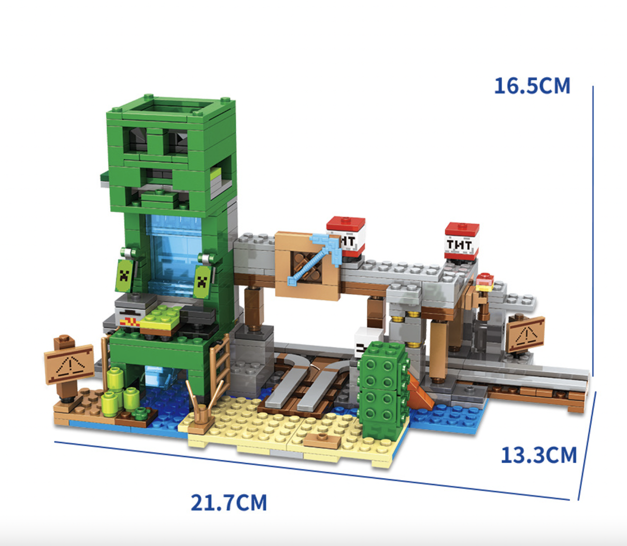 Конструктор My World Шахта крипера 643 деталей (AA8010) - фото 2 Конструктор My World Шахта крипера 643 деталей (AA8010) - фото 2