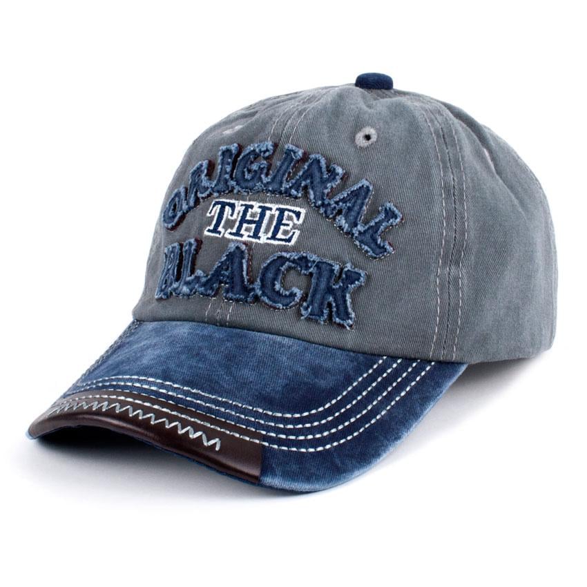 Бейсболка Vintage Black RoAd One sizе Серый (23212)