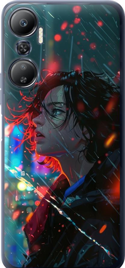 Чехол на Infinix Hot 20 Ночные огни (6096u-2966-42517)