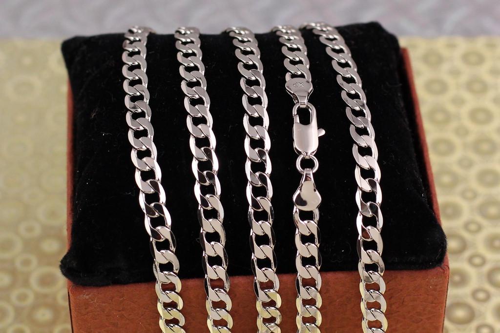 Цепь Xuping Jewelry панцирная 60 см 6 мм Серебристая (2513800714)