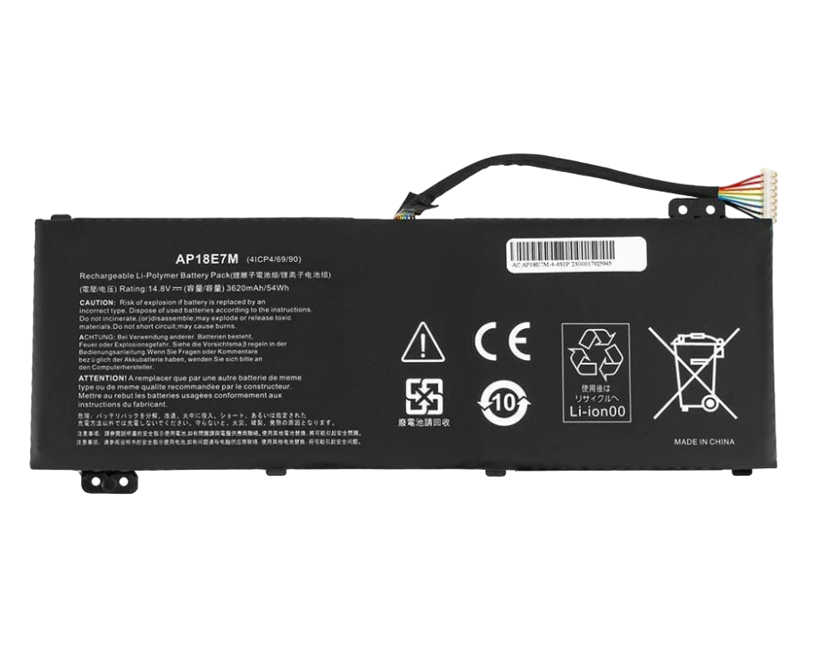 Акумулятор для ноутбука Acer Swift X SFX14-41G 3615 mAh 14,8V (126463)