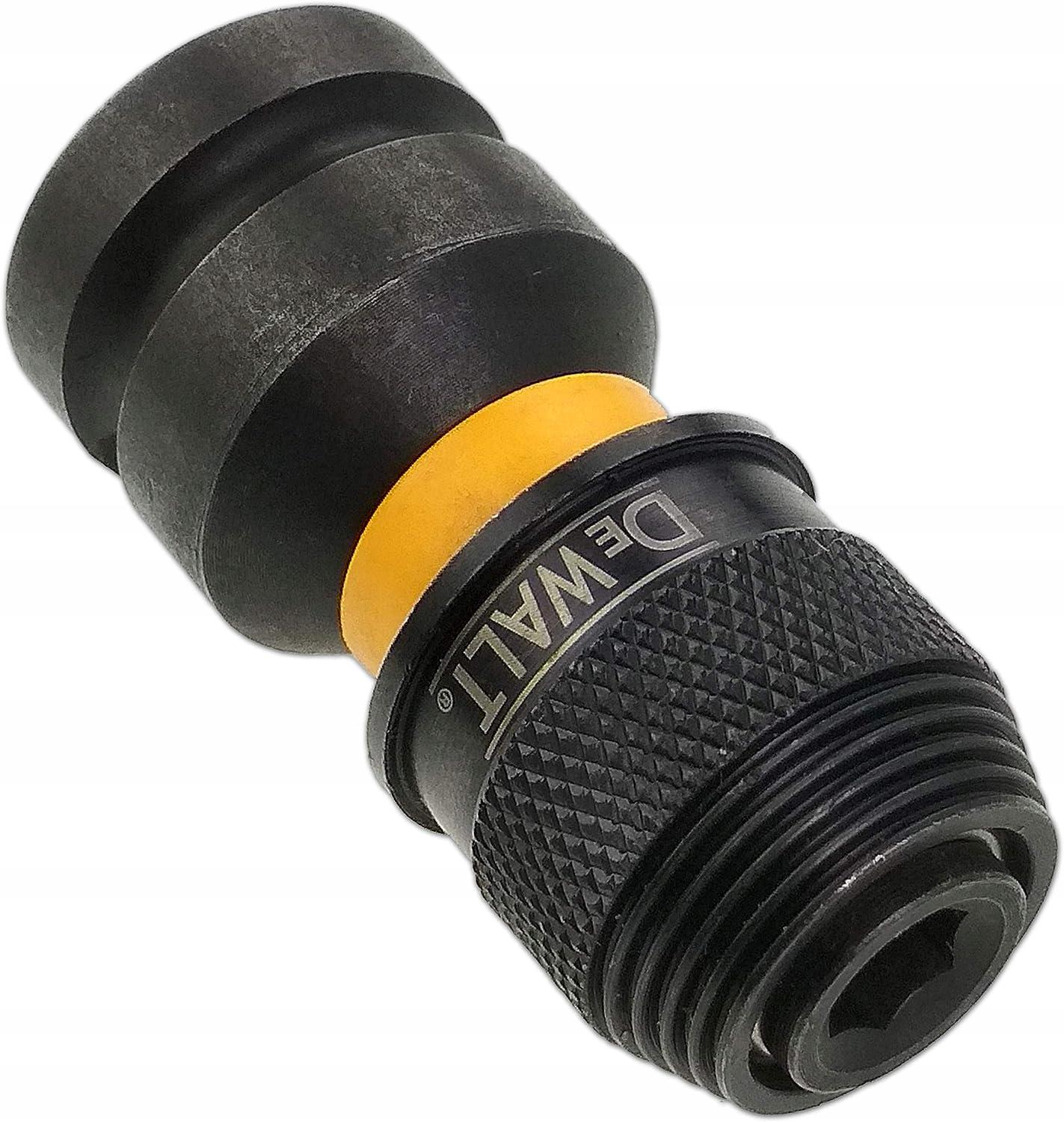 Переходик DeWALT DT7508 для ударных гайковертов 1/2 на 1/4'' (65987)