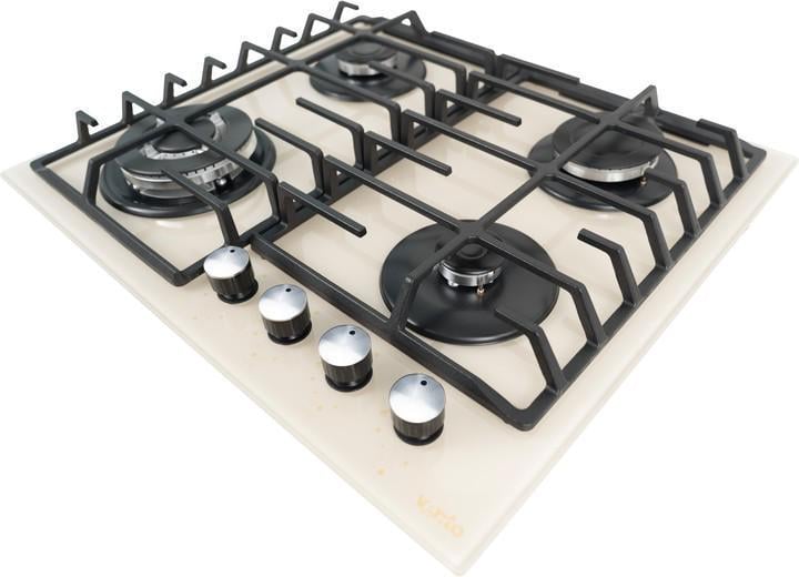 Поверхня газова Ventolux HG640-TA3G CEST IVORY (10960) - фото 3 Поверхня газова Ventolux HG640-TA3G CEST IVORY (10960) - фото 3
