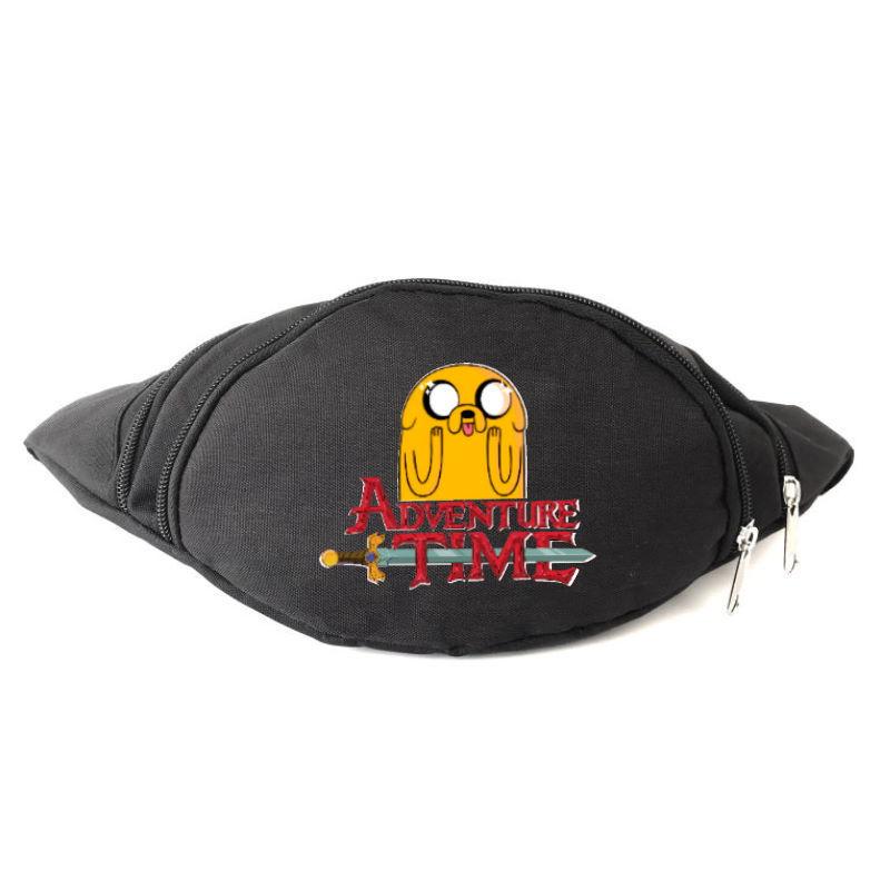 Поясная сумка-бананка Cappuchino toys Adventure Times AT-08 Черный (1404954826)