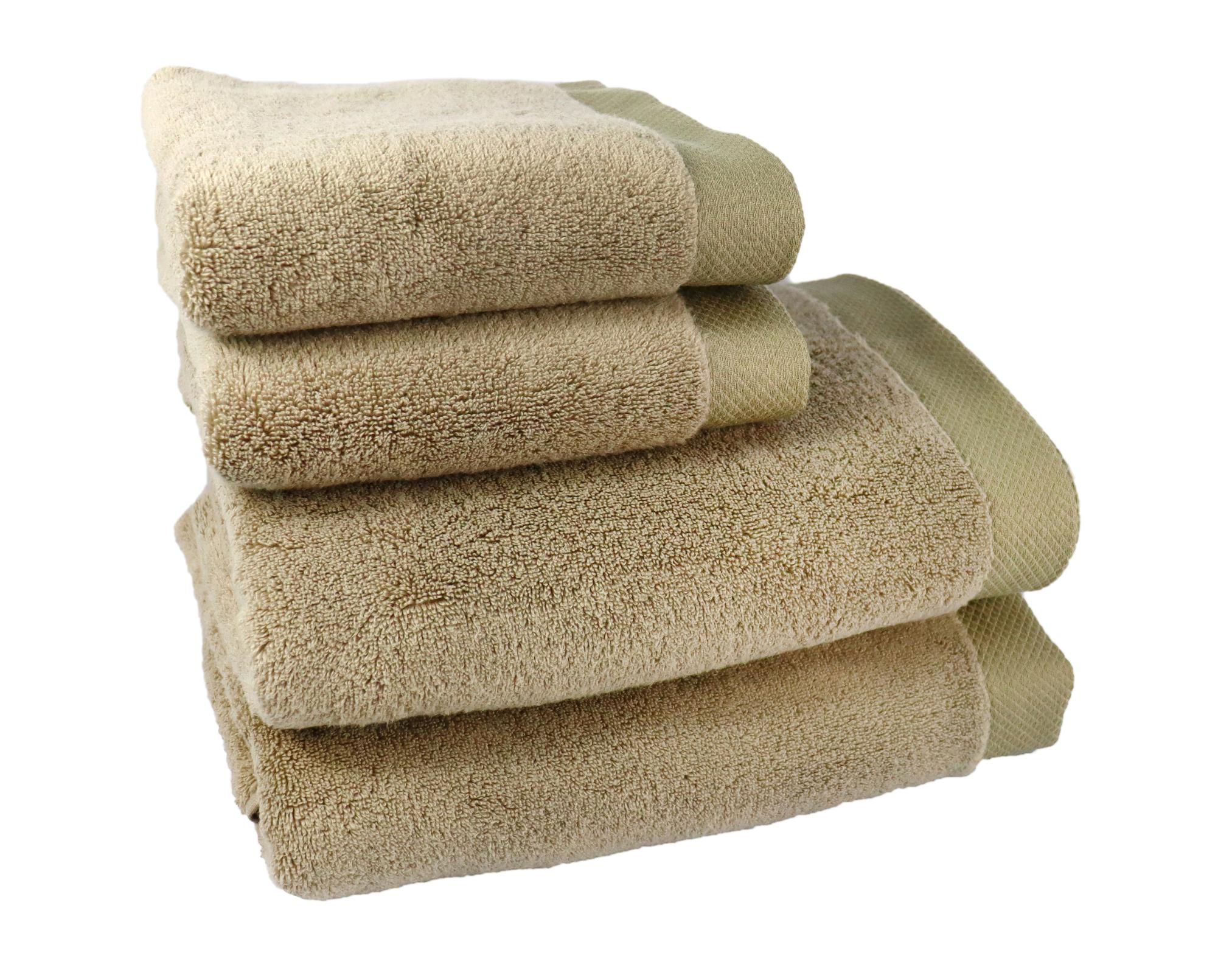 Рушник Lubow Microcotton 50х90 см 550 г/м2 Бежевий - фото 2 Рушник Lubow Microcotton 50х90 см 550 г/м2 Бежевий - фото 2