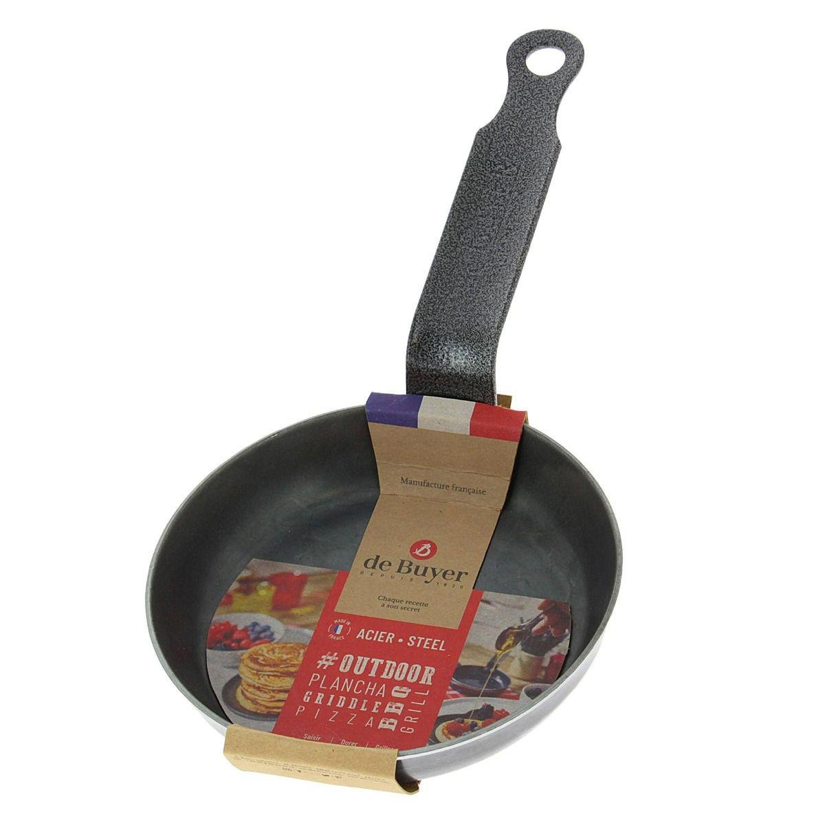 Сковорода для панкейков de Buyer 12 см BLUE CARBON (D-5340-12)