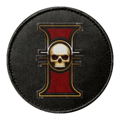 Шеврон круглый Инквизиция Warhammer (17656670-2-28928)