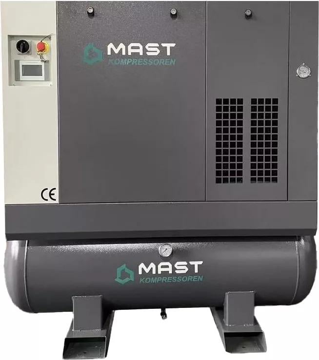 Компрессор винтовой Mast LZN-20 COMBO inverter осушитель с ресивером 500 л