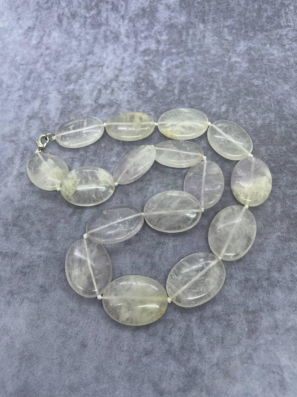 Бусы аметист 45 см Фиолетовый (1272)