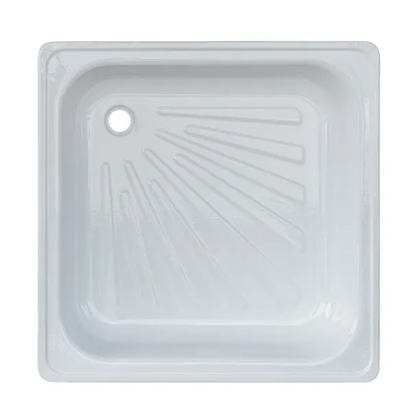 Поддон для душа стальной квадратный 90х90х15 см (st9090) Поддон для душа стальной квадратный 90х90х15 см (st9090)