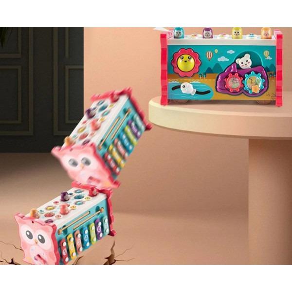 Игрушка развивающая Magic Box Монтессори 8в1 Blue (12159777) - фото 4 Игрушка развивающая Magic Box Монтессори 8в1 Blue (12159777) - фото 4