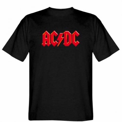 Футболка мужская Stedman AC/DC Red XS Черный (229861-2-37453-XS)