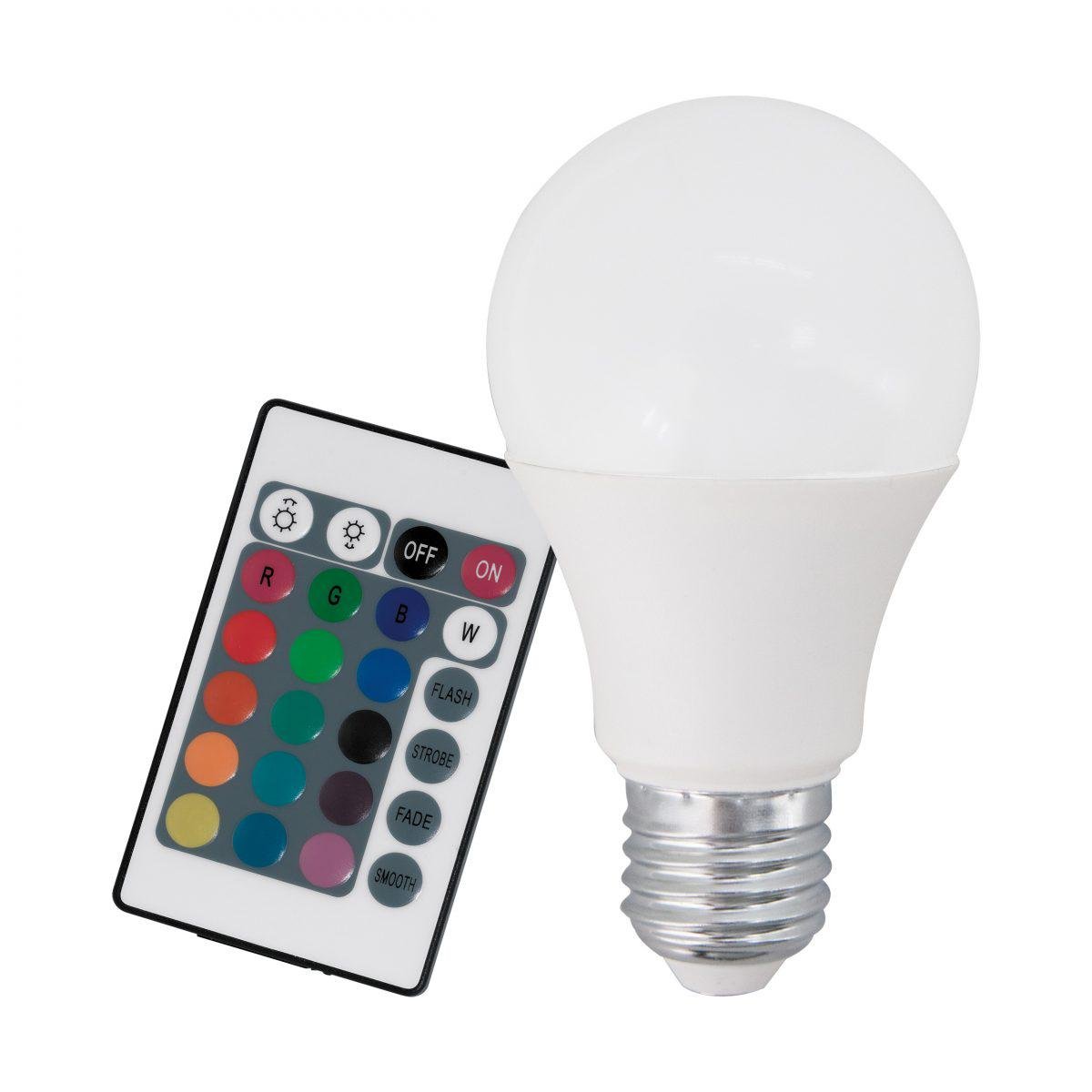 Лампа светодиодная Eglo 10107 A60 9W 3000K E27 Dimmable - фото 1