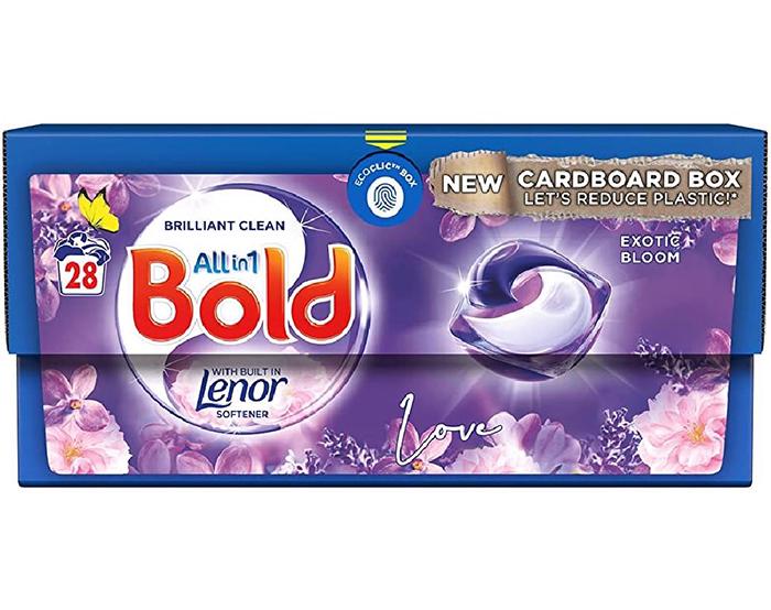 Капсули для прання Bold Lenor Exotic Bloom 28 шт. (Е-01435)