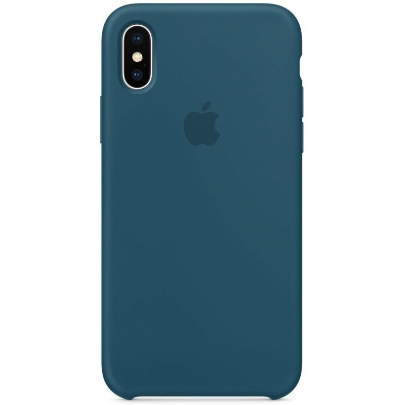 Чехол GoVern Silicone Case для Apple iPhone X/XS Cosmos Blue