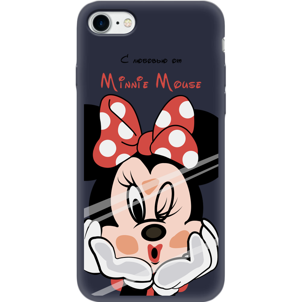 Чехол BoxFace Apple iPhone 7/8 SE  2020 Lady M Синий силикон (26205-cc59-35448)