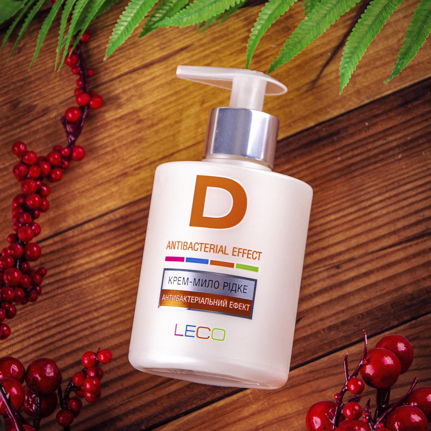 Крем-мило Leco D Антибактеріальне рідке 300 мл (XL 40031) - фото 2