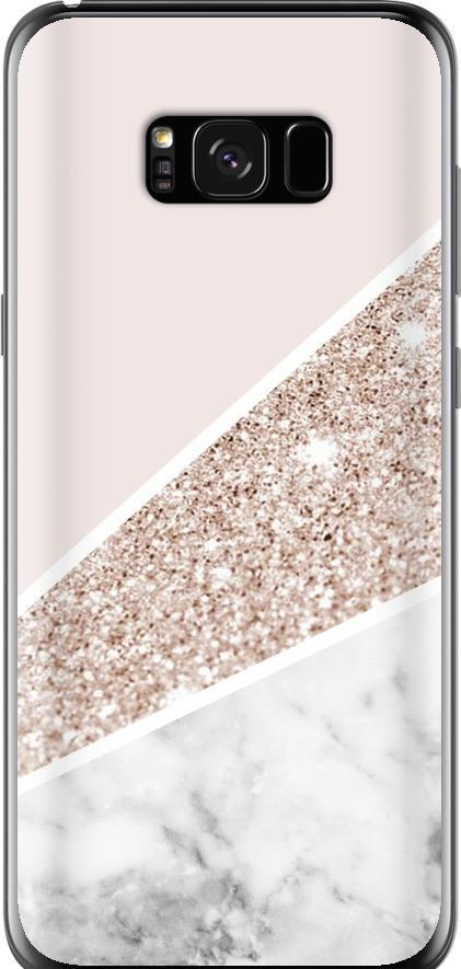 Чехол на Samsung Galaxy S8 Plus Пастельный мрамор (4342u-817-42517)