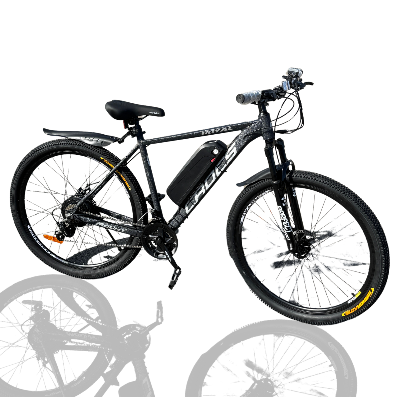 Велосипед Royal 29" CROCS с Е-комплектом 500w 48v 12ah/до 45 км запас хода Велосипед Royal 29" CROCS с Е-комплектом 500w 48v 12ah/до 45 км запас хода