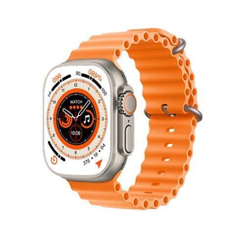 Смарт-часы Skmei S233 силиконовый ремешок Silver Orange (16697)