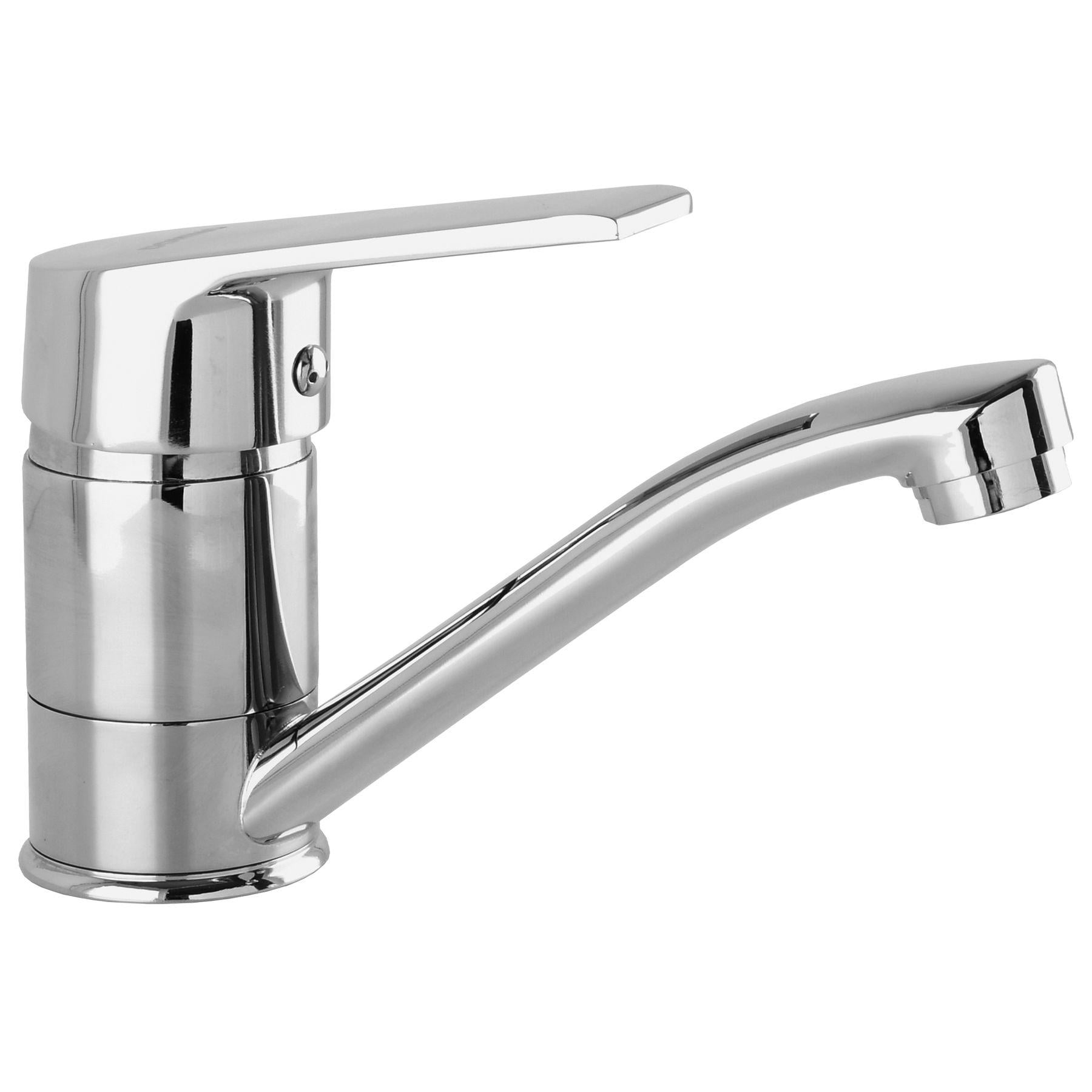 Смеситель для умывальника DOMINO BLITZ DBC-203M-WH 000021382 однорычажный Хром (108564)