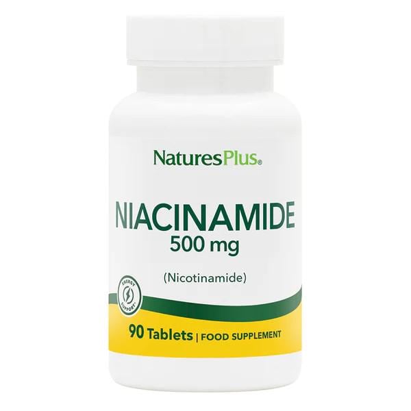 Ніацинамід Nature's Plus Niacinamide 500 mg 90 таблеток - фото 1