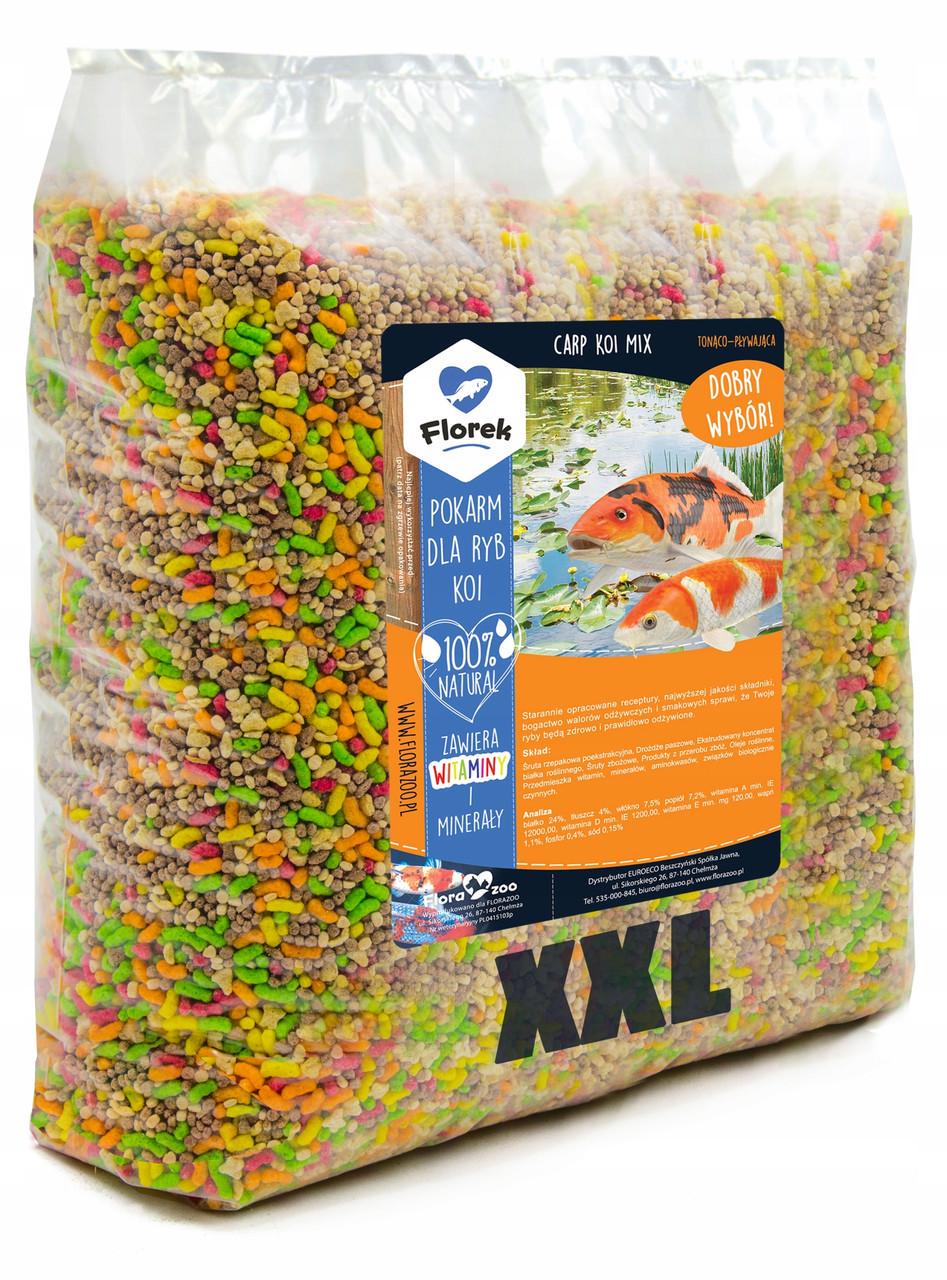 Підкормка для риб Food Food Feed Bait Granules For Koi Fish Carp Mix 40 л