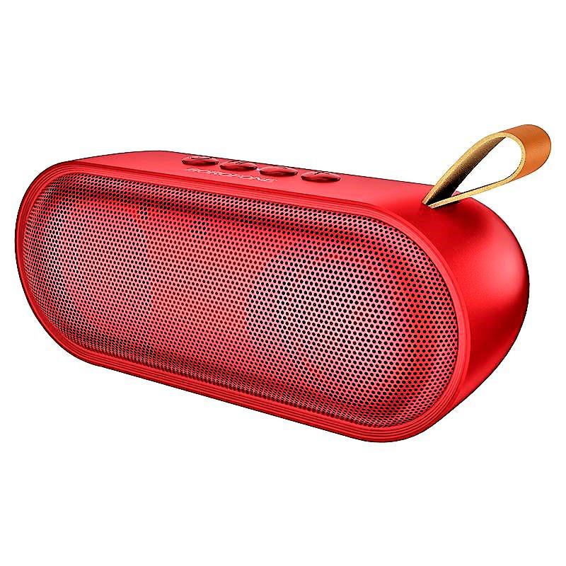 Портативная Bluetooth колонка Borofone BR8 Broad sound 1200 мAч Красный (43469)