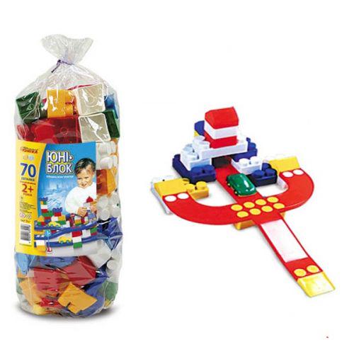 Конструктор ЮНИ-блок 70 деталей (11209)